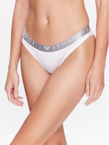 Emporio Armani Underwear Набір з 2 пар бразилійських трусів 163337 3R235 00010 Білий Emporio Armani Underwear Набір з 2 пар бразилійських трусів 163337 3R235 00010 Білий