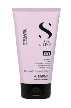 Гель для укладки волос Alfaparf Milano Semi di Lino Style & Care Frozen Gel экстрасильной фиксации, 150 мл