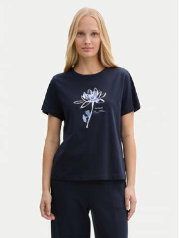 Tom Tailor Футболка 1045534 Cиній Regular Fit Tom Tailor Футболка 1045534 Cиній Regular Fit