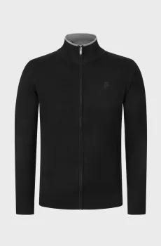 Мужской черный кардиган Черный XL Karl Lagerfeld 563300.655004;990