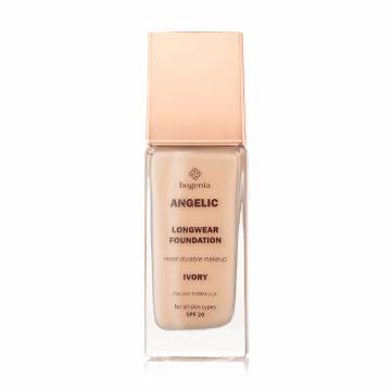 Тональное основа для лица Bogenia Angelic Longwear Foundation BG605, SPF20, 002 Ivory, 30 мл Тональное основа для лица Bogenia Angelic Longwear Foundation BG605, SPF20, 002 Ivory, 30 мл