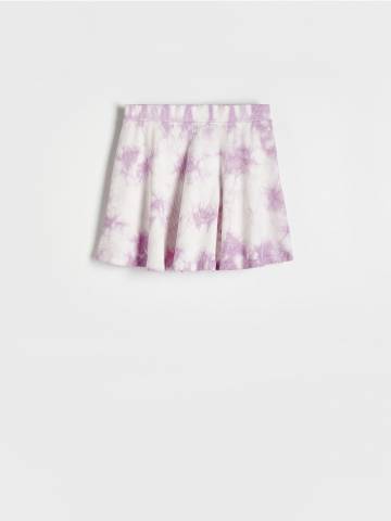 Reserved - Спідниця з ефектом tie dye - лавандовий - 9575X-04X Reserved - Спідниця з ефектом tie dye - лавандовий - 9575X-04X