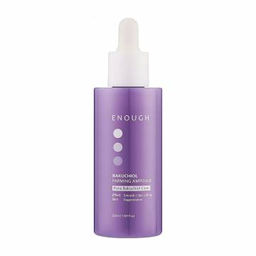 Укрепляющая сыворотка для лица Enough Bakuchiol Farming Ampoule с бакучиолом, 50 мл Укрепляющая сыворотка для лица Enough Bakuchiol Farming Ampoule с бакучиолом, 50 мл