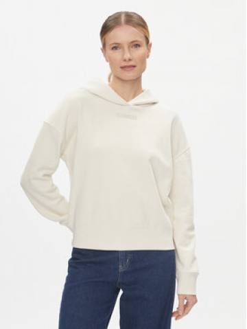 Calvin Klein Світшот Micro Logo K20K206631 Écru Regular Fit Calvin Klein Світшот Micro Logo K20K206631 Écru Regular Fit