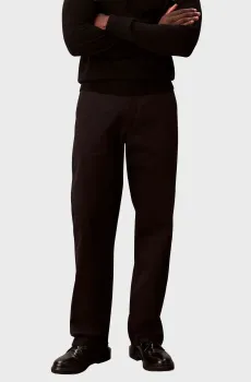 Мужские черные чиносы COMFORT Черный 31-32 Calvin Klein Jeans LV04RB602G
