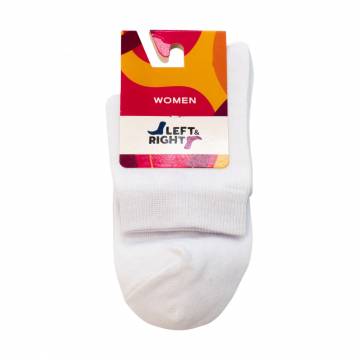 Носки женские Лівий&Правий 110, классические, 48 белые, размер 39-41 Носки женские Лівий&Правий 110, классические, 48 белые, размер 39-41
