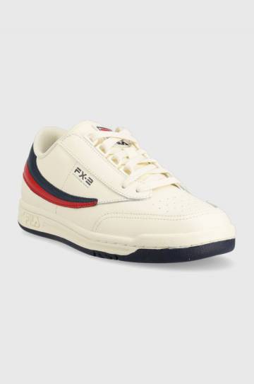 Кожаные кроссовки Fila ORIGINAL TENNIS цвет бежевый Кожаные кроссовки Fila ORIGINAL TENNIS цвет бежевый