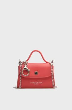 Женская коралловая кожаная сумка Коралловый ONESIZE Lancaster 131-010-GOJI