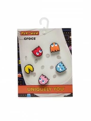 Crocs Прикраса для взуття Jibbitz Pac Man 5Pck 10007700 Кольоровий Crocs Прикраса для взуття Jibbitz Pac Man 5Pck 10007700 Кольоровий