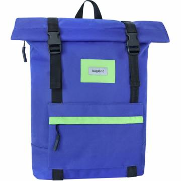 Рюкзак роллтоп Bagland Holder 25 л. електрик (0051666) Рюкзак роллтоп Bagland Holder 25 л. електрик (0051666)