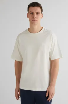 Мужская белая футболка LOGO BADGE Белый XXL Gant 2013023