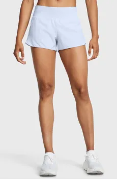Женские голубые шорты UA Launch Pro 3 Shorts Голубой L Under Armour 1386331-464