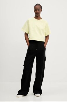 Хлопковая футболка Hugo Blue