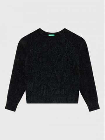 United Colors Of Benetton Светр 1027C101P Чорний Regular Fit United Colors Of Benetton Светр 1027C101P Чорний Regular Fit