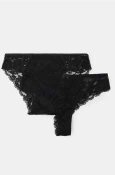 Труси-бразиліана 2 pack - чорний