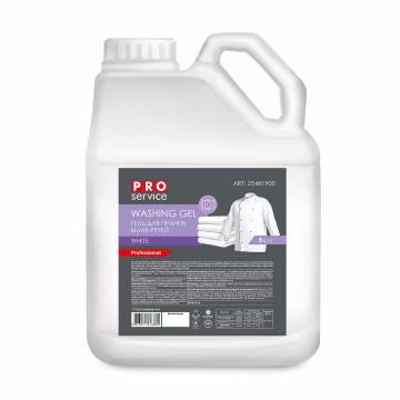 Гель для стирок Pro Service White, 100 стирок, 5 л Гель для стирок Pro Service White, 100 стирок, 5 л