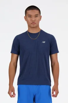 Мужская синяя футболка Athletics Синий S New Balance MT41253NNH