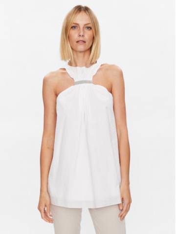 Fabiana Filippi Топ TPD273B634 Білий Regular Fit Fabiana Filippi Топ TPD273B634 Білий Regular Fit