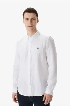 Мужская белая рубашка Белый 43 Lacoste CH0426L26B