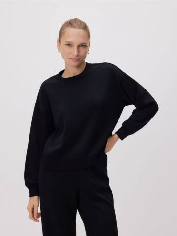 Reserved - Світшот з модаллю - чорний - 690GA-99X