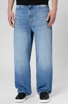 Мужские голубые джинсы Голубой 32 HUGO 50555877;430