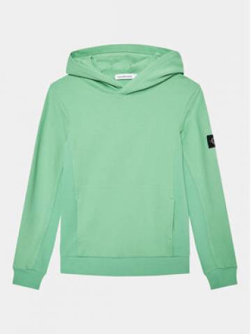 Calvin Klein Jeans Світшот IB0IB01114 Зелений Regular Fit Calvin Klein Jeans Світшот IB0IB01114 Зелений Regular Fit