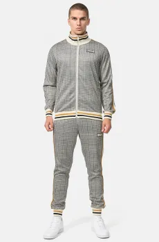 Мужской спортивный костюм в клетку (кофта, брюки) Разноцветный S Lonsdale 117489