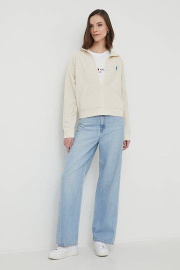 Хлопковая футболка Tommy Hilfiger цвет белый Хлопковая футболка Tommy Hilfiger цвет белый