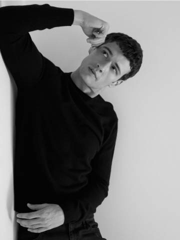 Reserved - Шерстяний светр з кашміром - чорний - 439GQ-99X