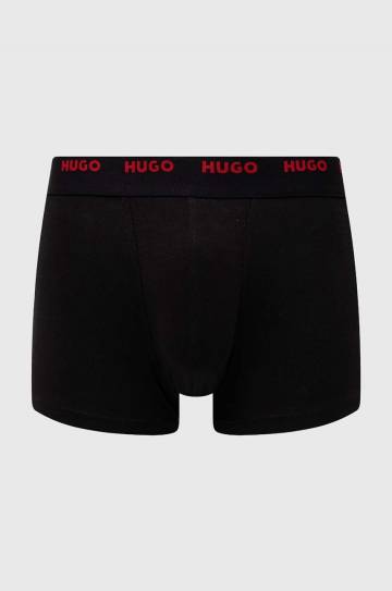 Боксеры HUGO 5 шт мужские цвет чёрный 50479944 Боксеры HUGO 5 шт мужские цвет чёрный 50479944