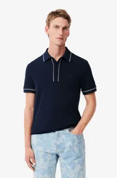 Мужское темно-синее поло Smart Paris Синий L-XL Lacoste PH8184166