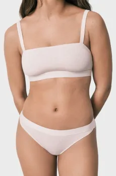 Женские бежевые трусики Бежевый XL womensecret 4633536