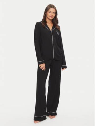 Guess Піжама Carlyn O4BX07 KCIN2 Чорний Regular Fit Guess Піжама Carlyn O4BX07 KCIN2 Чорний Regular Fit