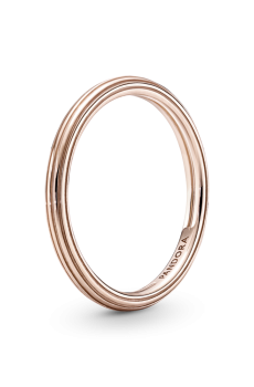 Каблучка Pandora ME з покриттям 14k рожевим золотом