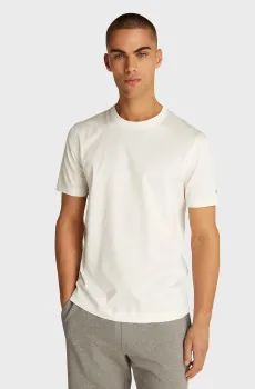 Мужская белая футболка DC MERCERIZED Белый XXL Tommy Hilfiger MW0MW36657