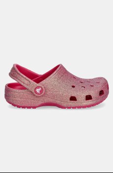 Шлепанцы Crocs CLASSIC IRIDESCENT GLITTER CLOG KIDS