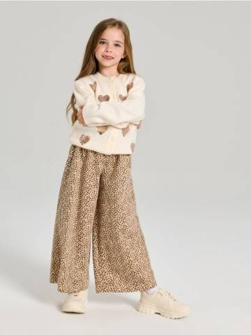 Штани wide leg - різнобарвний Штани wide leg - різнобарвний