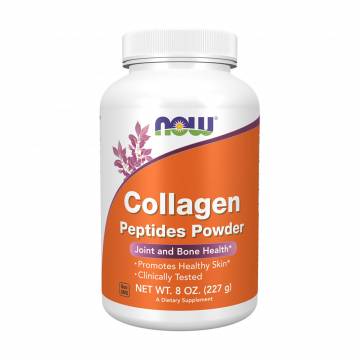 Коллаген NOW foods Collagen Peptides Powder в порошке, 227 г Коллаген NOW foods Collagen Peptides Powder в порошке, 227 г