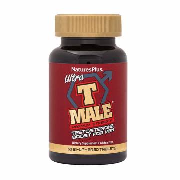 Усилитель тестостерона для мужчин NaturesPlus Ultra T Male, 60 таблеток Усилитель тестостерона для мужчин NaturesPlus Ultra T Male, 60 таблеток