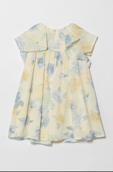 Хлопковое детское платье United Colors of Benetton