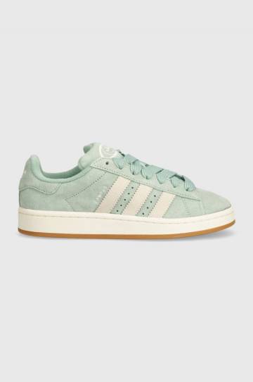 Замшевые кроссовки adidas Originals Campus 00s цвет зелёный JI1984 Замшевые кроссовки adidas Originals Campus 00s цвет зелёный JI1984