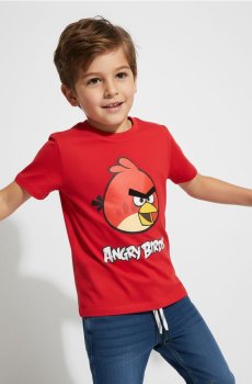 Футболка Angry Birds - червоний