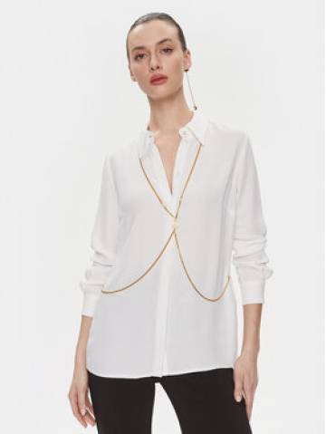 Elisabetta Franchi Сорочка CA-022-41E2-V380 Білий Regular Fit Elisabetta Franchi Сорочка CA-022-41E2-V380 Білий Regular Fit
