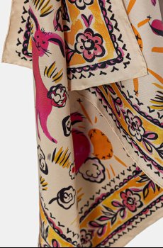 Шелковый платок Moschino