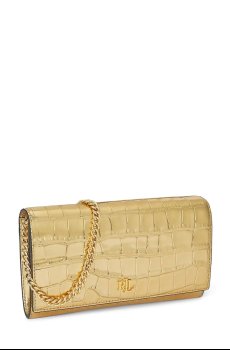 Кожаная сумочка Lauren Ralph Lauren