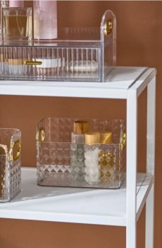 Органайзер для ванної - clear