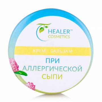 Крем-бальзам при аллергической сыпи Healer Cosmetics, 10 г Крем-бальзам при аллергической сыпи Healer Cosmetics, 10 г