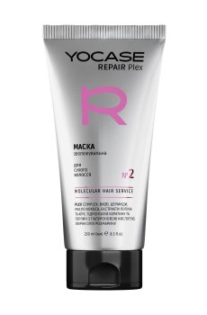 Увлажняющая маска Green Pharm Cosmetic Yocase Repair Plex 2 Molecular Hair Service для сухих волос, 250 мл
