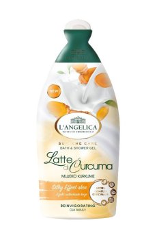 Восстанавливающий гель для душа и ванны Langelica Supreme Care Bath & Shower Gel с молочком куркумы, 500 мл