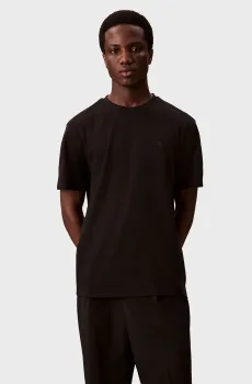 Мужская черная футболка SUPIMA CHEST Черный M Calvin Klein LV04LB275G